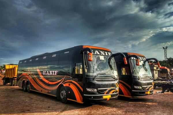 Dhaka to Cox's Bazar Hanif Bus